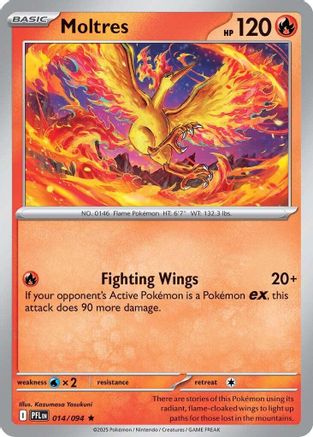 Moltres (014) [ME02 Phantasmal Flames] Holofoil - Rare