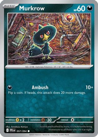 Murkrow (057) [ME02 Phantasmal Flames] Normal - Common