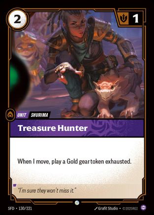 Treasure Hunter (130/221) - Spiritforged Foil