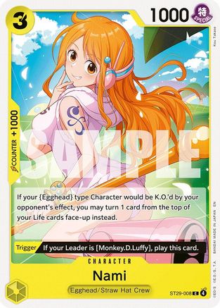 Nami (ST29-008) - Starter Deck 29: Egghead