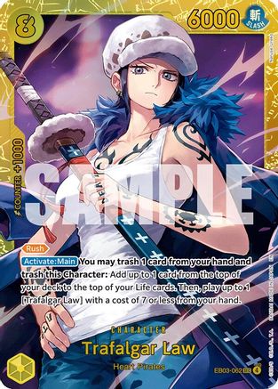 Trafalgar Law (EB03-062) - Extra Booster: One Piece Heroines Edition Foil