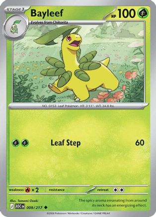 Bayleef (009) [ME Ascended Heroes] Normal - Uncommon