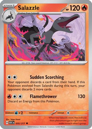 Salazzle (035/217) [ME Ascended Heroes] Normal - Uncommon