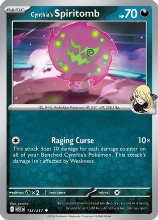 Cynthia's Spiritomb (133/217) [ME Ascended Heroes] Normal - Uncommon