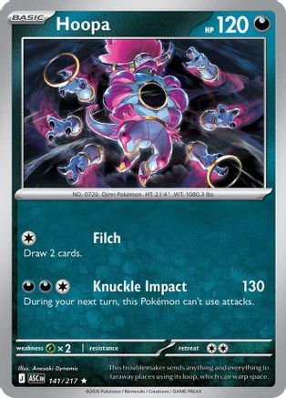 Hoopa (141) [ME Ascended Heroes] Holofoil - Rare