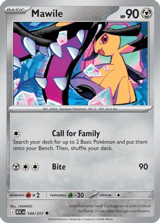 Mawile (144/217) [ME Ascended Heroes] Normal - Uncommon