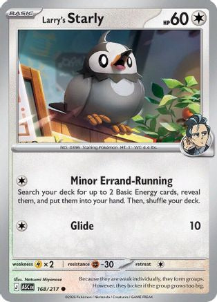 Larry's Starly (168) [ME Ascended Heroes] Normal - Common