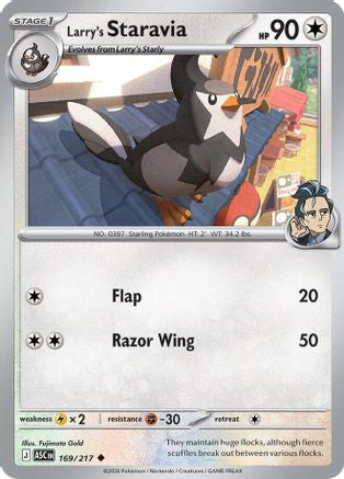 Larry's Staravia (169) [ME Ascended Heroes] Normal - Uncommon