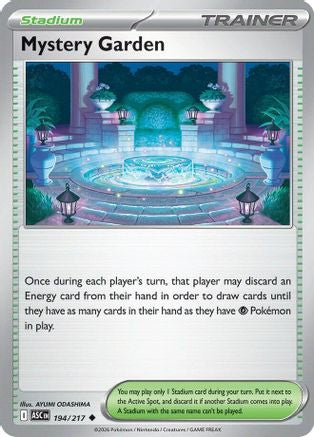 Mystery Garden (194) [ME Ascended Heroes] Reverse Holofoil - Uncommon