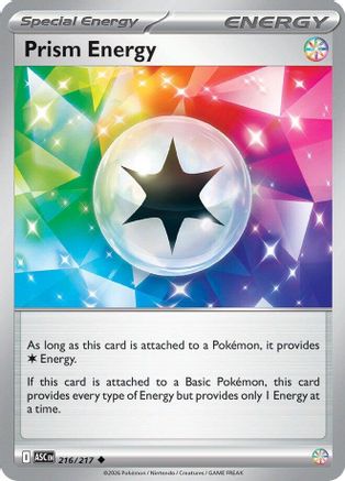 Prism Energy (216) [ME Ascended Heroes] Reverse Holofoil - Uncommon