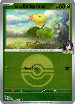 Erika's Bellsprout (Poke Ball) (004) [ME Ascended Heroes] Reverse Holofoil - Common