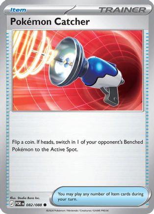 Pokemon Catcher (082) [ME03 Perfect Order] Normal - Common