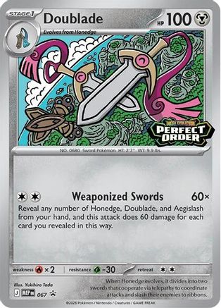 Doublade (067) [ME Mega Evolution Promo] Normal - Promo