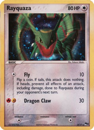 Rayquaza (2006) (003/017) [Blister Exclusives] Holofoil - Rare
