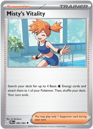 Misty's Vitality (080/084) [ME05 Pitch Black] Normal - Uncommon