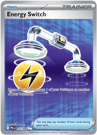 Energy Switch (107/084) [ME05 Pitch Black] Holofoil - Ultra Rare