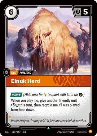Elnuk Herd (081/167) - Radiance
