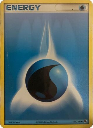 Water Energy (2005 No E Reader) [Deck Exclusives] Normal - Common
