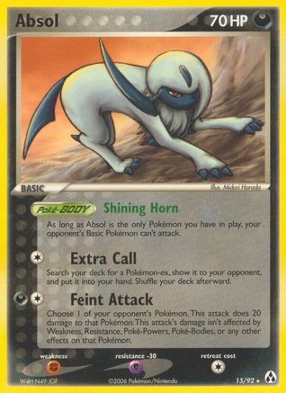 Absol (15/92) [Legend Maker] Normal - Rare