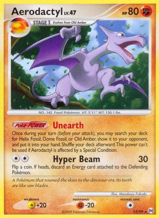 Aerodactyl (013/99) [Arceus] Normal - Rare