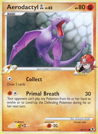 Aerodactyl GL (055/111) [Rising Rivals] Normal - Common