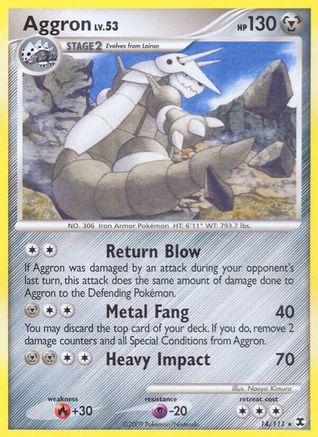 Aggron (14/111) [Rising Rivals] Normal - Rare