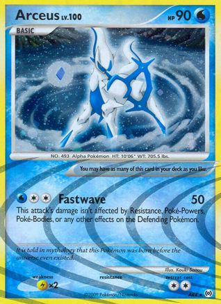 Arceus (AR4) (AR4/99) [Arceus] Holofoil - Holo Rare