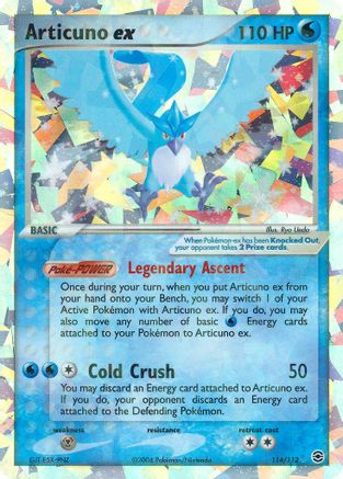 Articuno ex (114/112) [FireRed & LeafGreen] Holofoil - Secret Rare