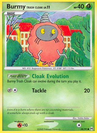 Burmy Trash Cloak (058/99) [Arceus] Normal - Common