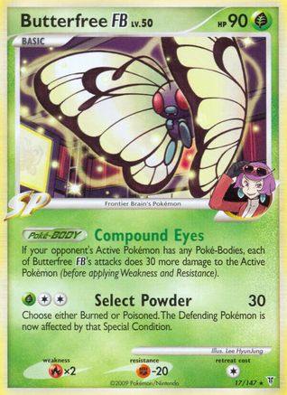 Butterfree FB (17/147) [Supreme Victors] Normal - Rare