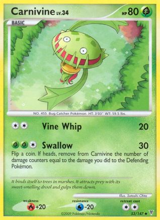 Carnivine (53/147) [Supreme Victors] Normal - Uncommon