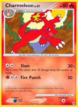 Charmeleon (035/99) [Arceus] Normal - Uncommon