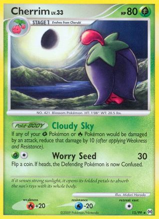 Cherrim (015/99) [Arceus] Normal - Rare