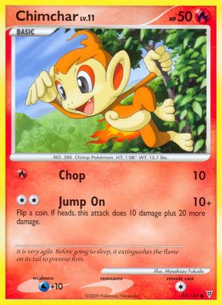 Chimchar (97/147) [Supreme Victors] Normal - Common