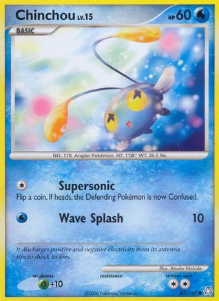 Chinchou (87/146) [Legends Awakened] Normal - Common