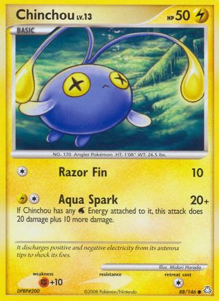 Chinchou (88/146) [Legends Awakened] Normal - Common