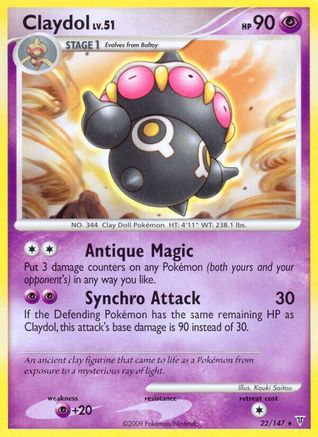 Claydol (22/147) [Supreme Victors] Normal - Rare