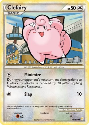 Clefairy (060/123) [HeartGold SoulSilver] Normal - Common