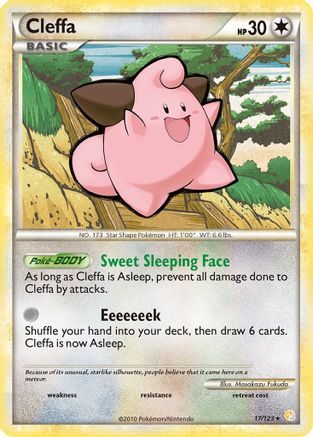 Cleffa (017/123) [HeartGold SoulSilver] Normal - Rare