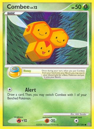 Combee (57/100) [Stormfront] Reverse Holofoil - Common