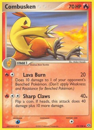 Combusken (25/106) [Emerald] Normal - Uncommon