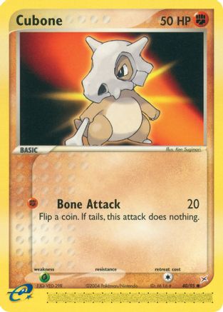 Cubone (40/95) [Team Magma vs Team Aqua] Normal - Common