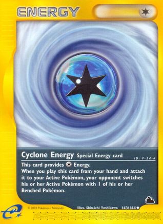 Cyclone Energy (143/144) [Skyridge] Normal - Uncommon