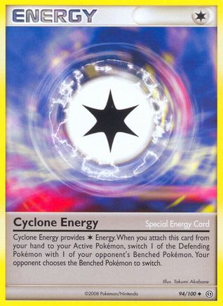 Cyclone Energy (94/100) [Stormfront] Reverse Holofoil - Uncommon