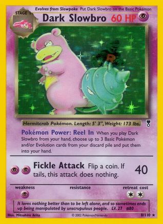 Dark Slowbro (8/110) [Legendary Collection] Holofoil - Holo Rare