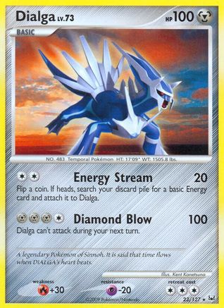Dialga (23/127) [Platinum] Normal - Rare