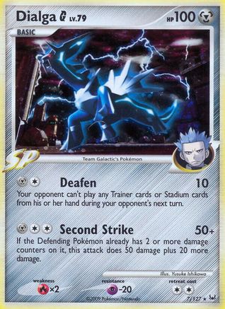 Dialga G (7/127) [Platinum] Holofoil - Holo Rare