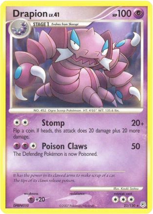 Drapion (23/130) [Diamond and Pearl] Normal - Rare