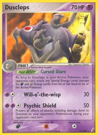 Dusclops (17/100) [Crystal Guardians] Normal - Rare