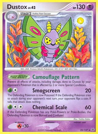 Dustox (25/127) [Platinum] Reverse Holofoil - Rare